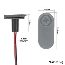 Für Xiaomi 6 E-Scooter Ladebuchse Baugruppe ...
