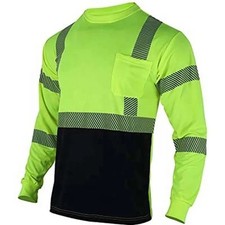 Image of Class 3 Long Sleeve HI VIZ Shirt