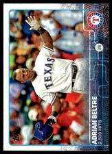Adrian Beltre 2015 Topps #71 Texas Rangers MLB READ FREE SHIPPING AutographDen