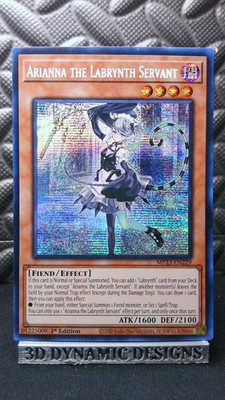| Yugioh Arianna the Labrynth Servant MP23-EN229 1st Secret Rare NM   |