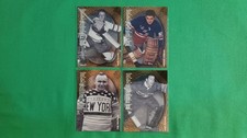 2001-02 Between The Pipes Enshrined Lot Of 4 Turk Broda Chuck Rayner Hockey NHL 