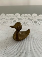 Solid Brass  MiniDuck Figurine made in India ...