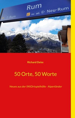 Richard Deiss | 50 Orte, 50 Worte | Taschenbuch | Deutsch (2022) | 80 S.