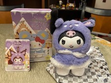 TOP TOY Sanrio Characters Winter Plush Pendant- Kuromi