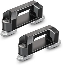 Truck Bed Rail Cleats, Tie Down Anchors Compatible with 2022-2025 Black