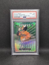 2013 Topps Finest Green Refractor Autograph #RA-MM Manny Machado #/125