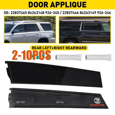 Fits Chevy Cadillac GMC 2015-2018 Rear LH+RH Window Trim Molding Panel2-10X