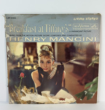 Henry Mancini Breakfast At Tiffanys Soundtrack LP RCA Victor LSP-2362 Living Ste