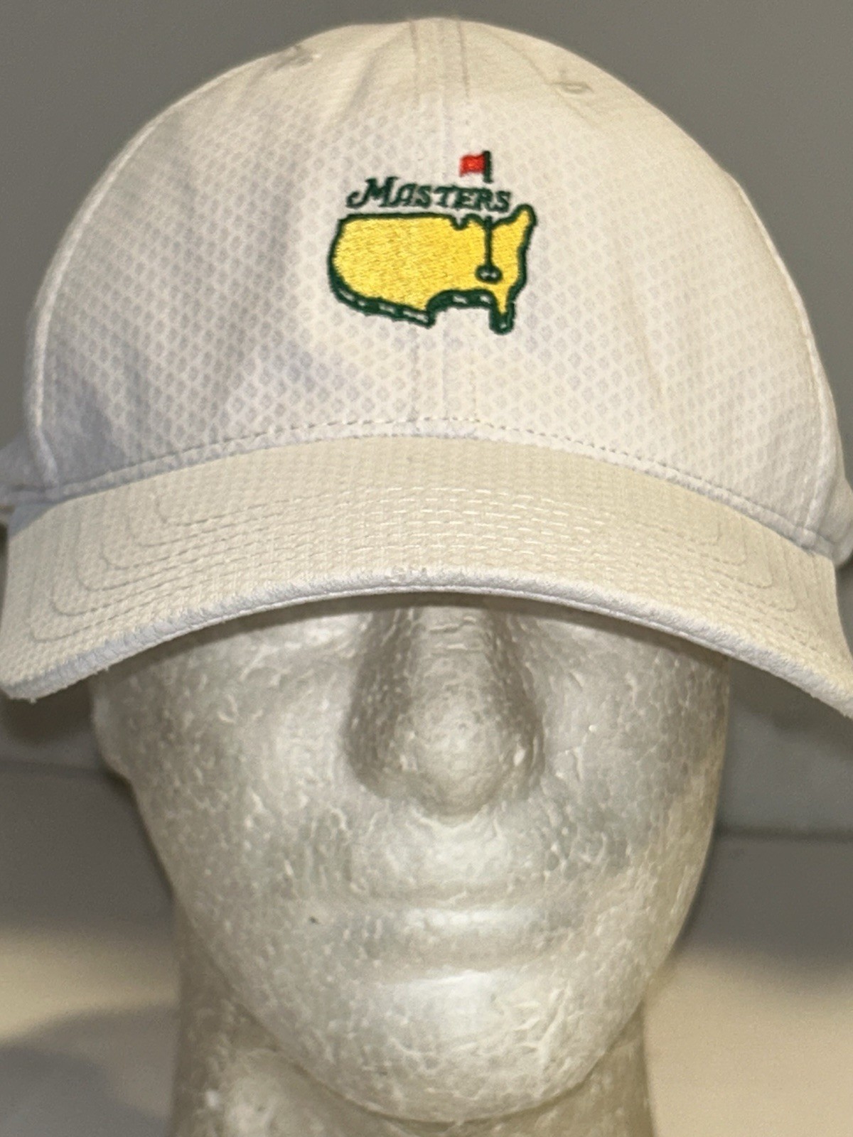 US MASTERS HAT CAP ADJUSTABLE STRAPBACK WHITE AME… - image 3