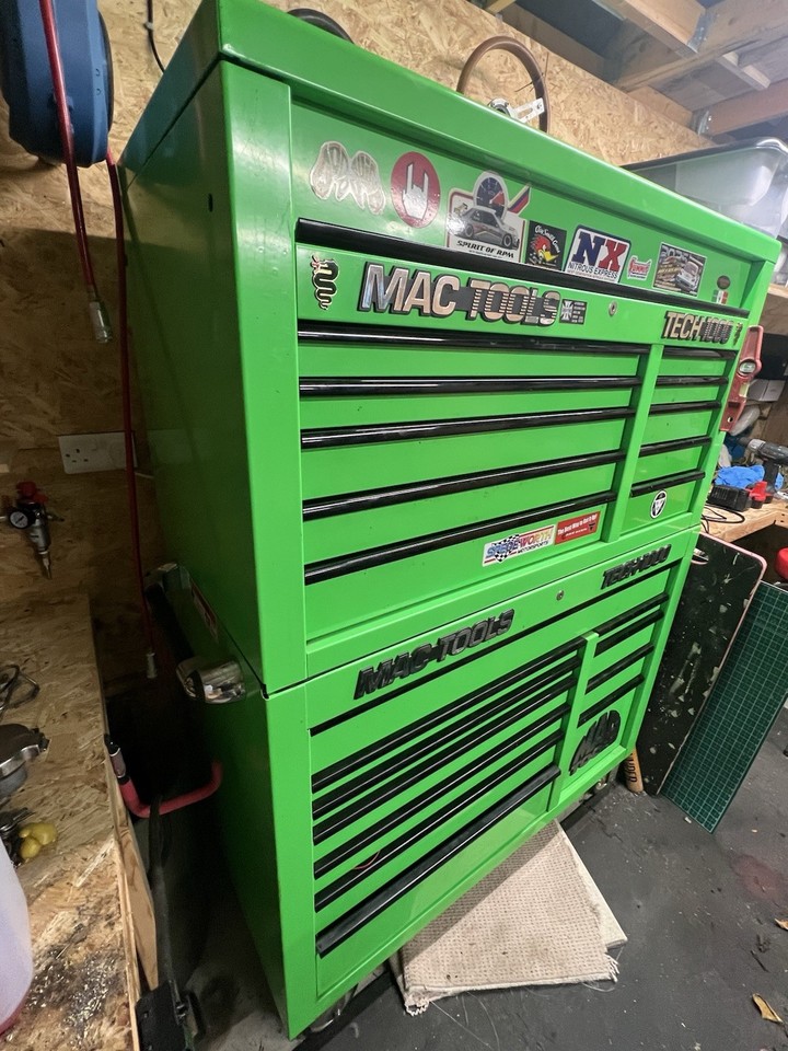 Mac Tools Tech Series Tool Box used | eBay UK