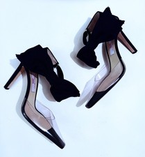 Jimmy Choo x Ashley Williams Glinda 100 Black Heels Size UK 7 IT 40