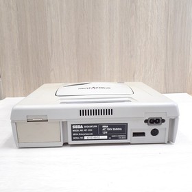 Sega Saturn console with 2 controllers, 3 games, memory & cables Japan White