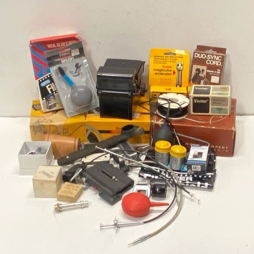 Large Assorted Lot of Vintage Movie & Film Camera Accessories