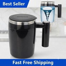 Rechargeable Self Stirring Mug Magnetic Automatic Coffee Mixing Cup Stainless