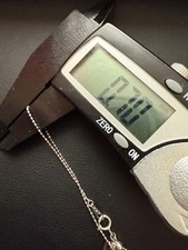 Special Price 18k White Gold Necklace 45cm