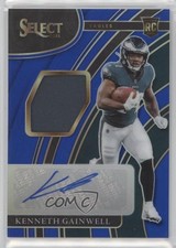 2021 Panini Select Blue Prizm /75 Kenneth Gainwell #RSM-KGA Auto 0r5l