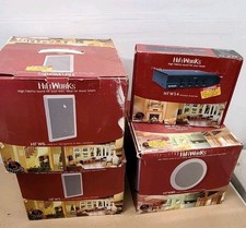 6 Speakers W/selector HiFi Works HWF6R In-Ceiling/Wall Theater Quality