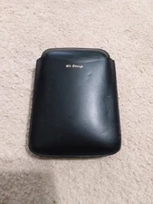 Vintage 1960 JON-e HAND WARMER, Pouch, Silver Metal, Standard Size 3.5" x 2.25"