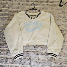 Champion Women's Grey and White Sweatshirt