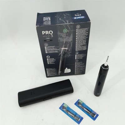 Oral-B PRO 3 3500 Elektrische Zahnbürste Electric Toothbrush Schwarz 2 Aufsteckb