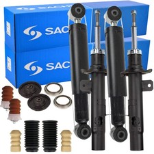 4x SACHS Stoßdämpfer + Domlager Service-Kit für CITROEN C2 JM C3 CITROËN