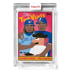 Topps PROJECT 70 Card 501 Vladimir Guerrero Jr. Sr by Keith Shore - PR: 1367