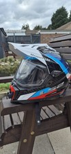 Ls2 Mx701 Explorer Carbon Xl With Chin Mount And Spare Visor adventure helmet 