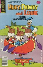 Huey Dewey and Louie Junior Woodchucks #50 FN 1978 Gold Key Stock Image