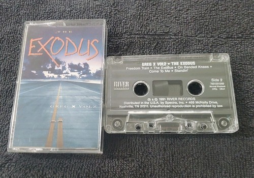 Greg X Volz - The Exodus Cassette Tape Original River Records