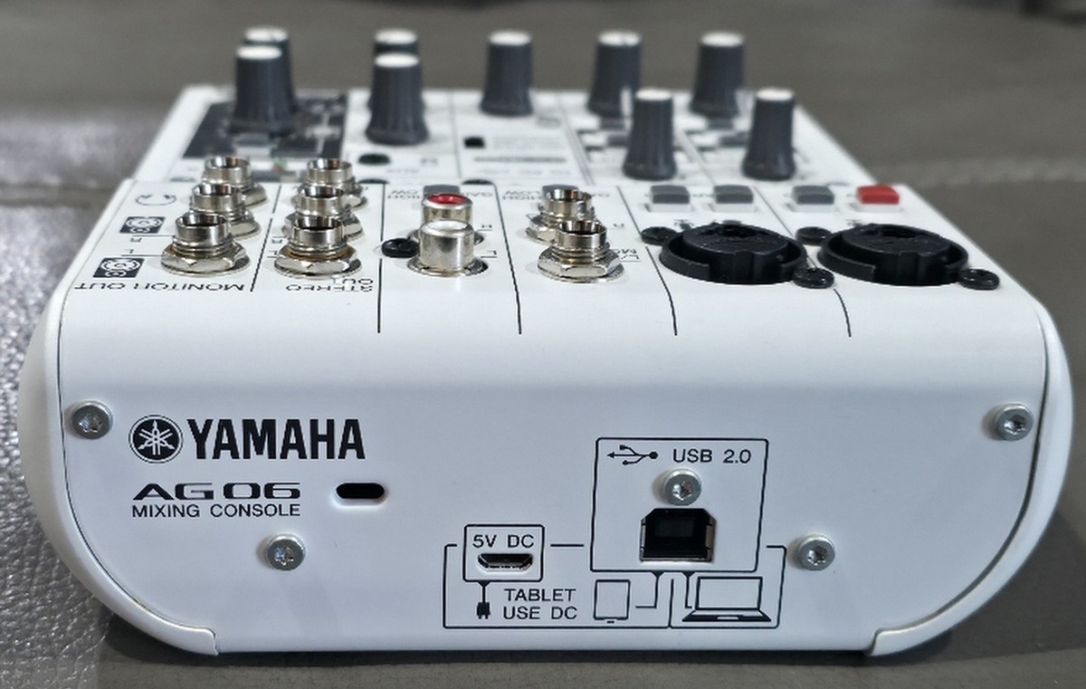 Yamaha AG06, 6 Channel Analog Mixer 86792997513| eBay