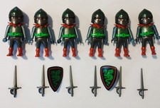 Playmobil Green Dragon Knights Bundle x6