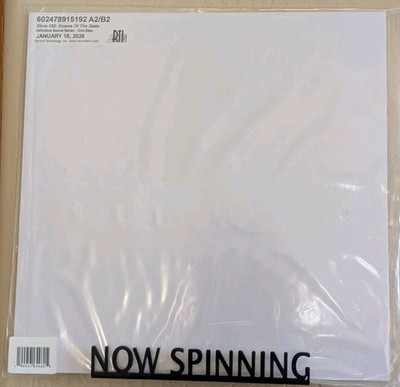 BLINK 182 Enema Of The State DSS One-Step Test Pressing Vinyl Record Interscope