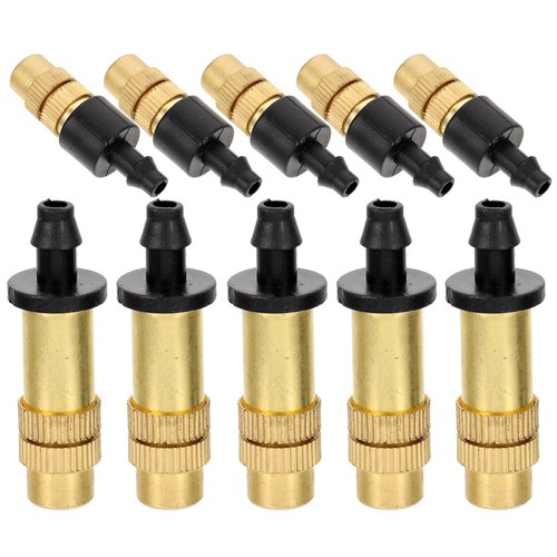 10Pcs Atomizing Nozzle for Garden Misting Cooling System Connection - Afbeelding 3 van 12