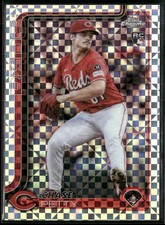 2025 Topps Chrome Update #USC97 Chase Petty X-Fractors