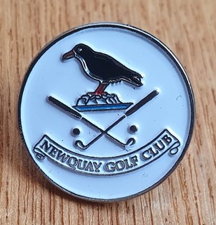 Marcador de pelotas de golf vintage club de golf NEWQUAY.