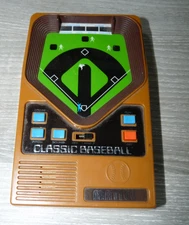 Vintage 2001 Mattel Classic Baseball Electronic Game - Tested Working