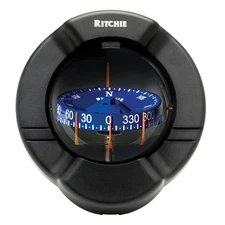 Ritchie Compass, Bulkhead, 3.75" Combi, Black SS-PR2