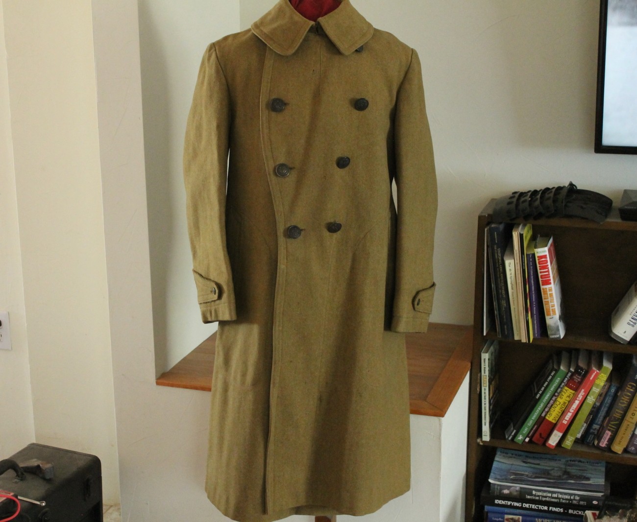 WW1 US Army M-1917 EM Greatcoat overcoat uniform