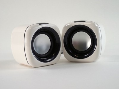 Bonks USB Powered Mini Speakers 3.5mm Headphone Jack