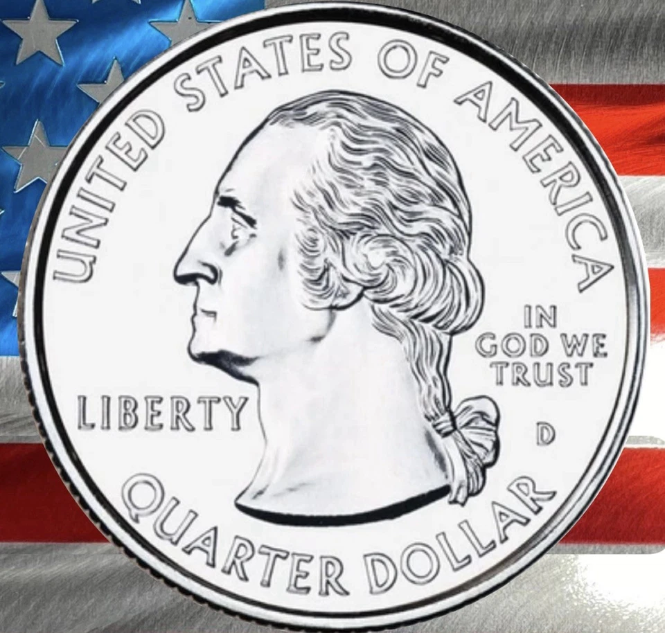 2003 D Illinois State Quarter Circulated US Mint Collectible 🌽 - Image 3 of 4