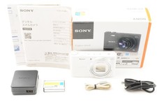  Near MINT Sony Cyber-shot DSC-WX350 18.2MP Digital Camera White Wi-Fi 282