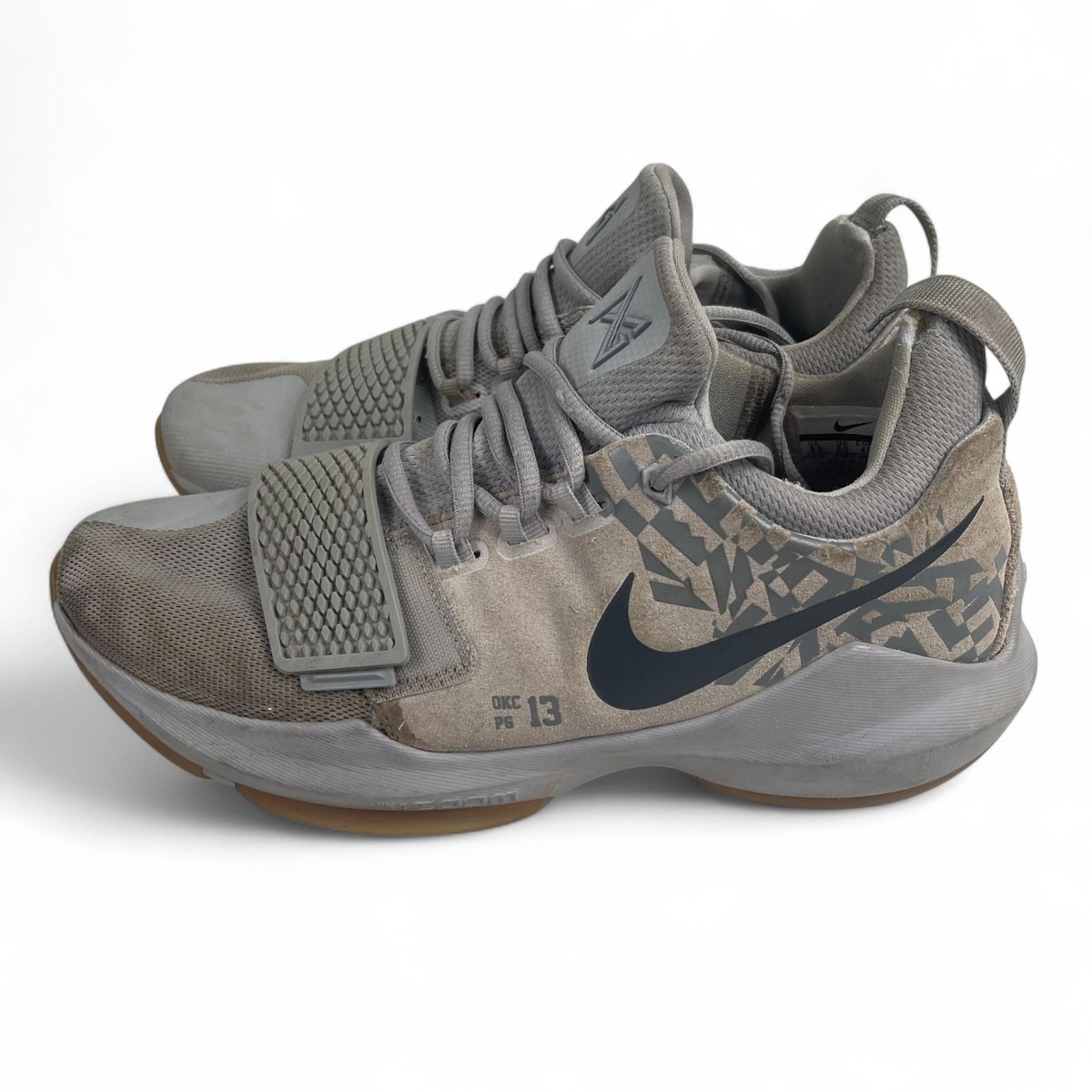 Nike PG 1 Baseline Superstition Wolf Grey Cool Grey 878627 