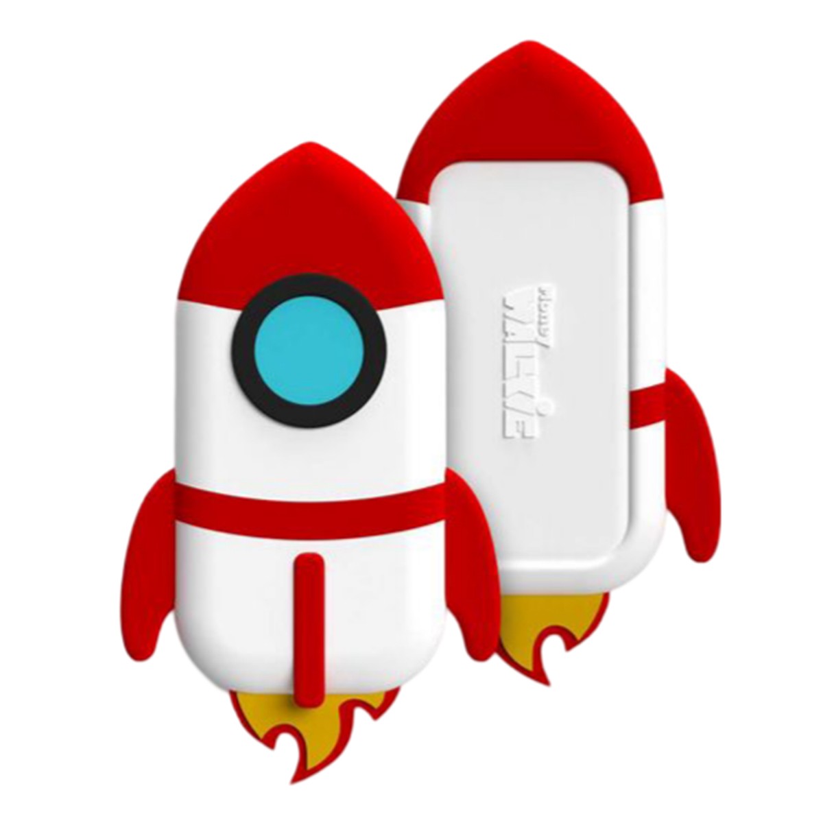 Porte-monnaie sans contact Rocket avec coque de protection rigide anti-choc