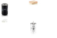 MANN-FILTER Inspektionspaket Filtersatz XL Partikelfilter Filtereinsatz für VW