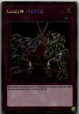 Gozen Match (Platinum Secret Rare) Platinum Secret Rare Quarter Century Stampede