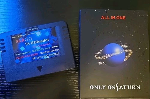 Sega Saturn Saroo Cartridge + 512gb SD Card