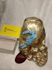 Vintage Monique Collection Doll Wig "Dutches B" Size 14-15" Blonde Heat...