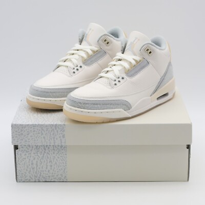 ギフトに大人気☆着脱簡単【NIKE】Jordan 23 BOX 3点セット FJ9479-100 Nike Air Jordan 3 Craft Ivory Grey Mist Cream