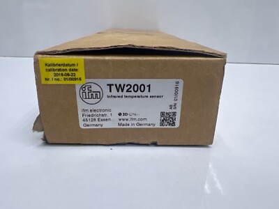 1PC NEW IFM TW2001 infrared temperature sensor Fast delivery One year warranty