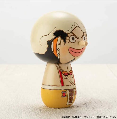 One Piece Usopp Holzfigur Usaburo Kokeshi Japan Exclusive Sniper - Bild 6 von 10